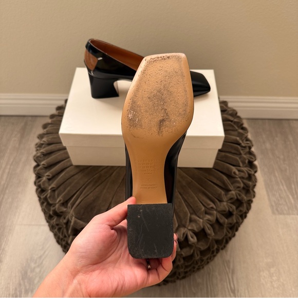 Maison Margiela four stitch square toe pumps - Picture 8 of 10